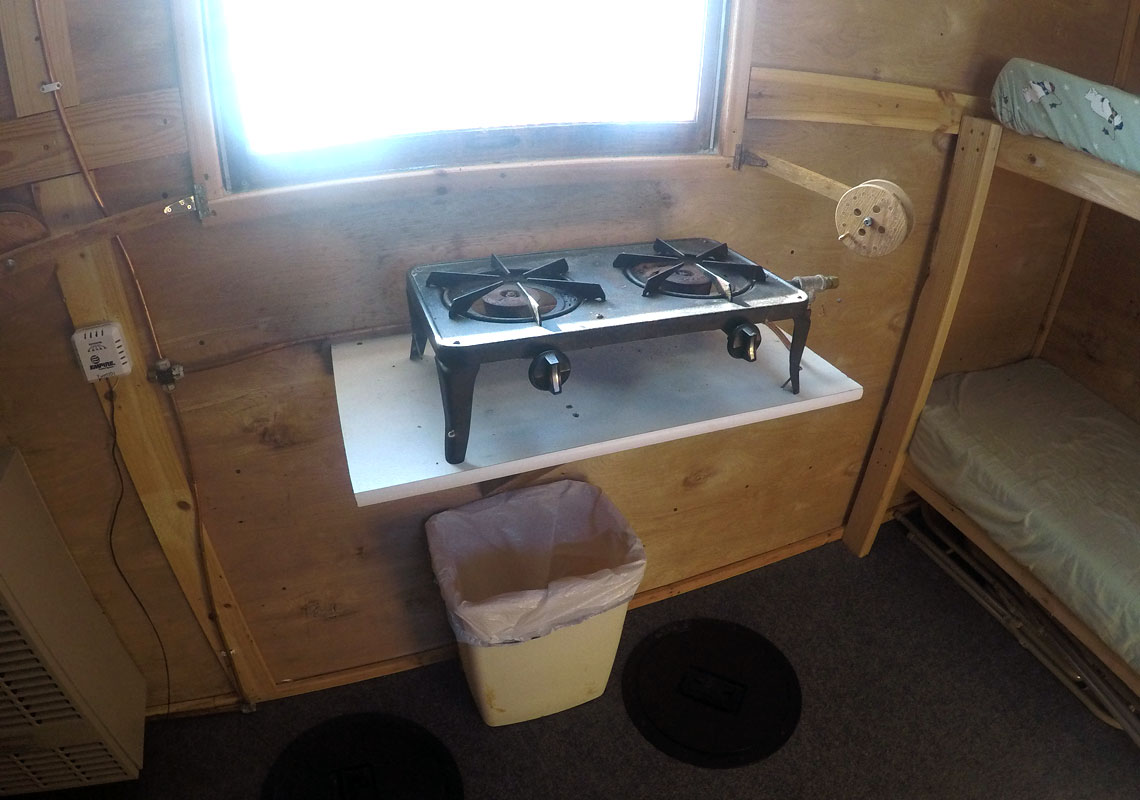 Rocky Reef Fishing Resort Ice Fishing/Fish House Rental #1 on Lake