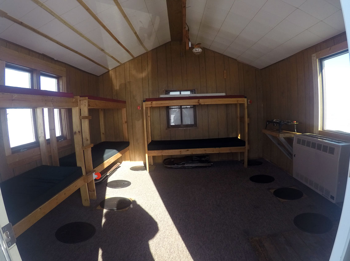 Rocky Reef Fishing Resort Ice Fishing/Fish House Rental #1 on Lake